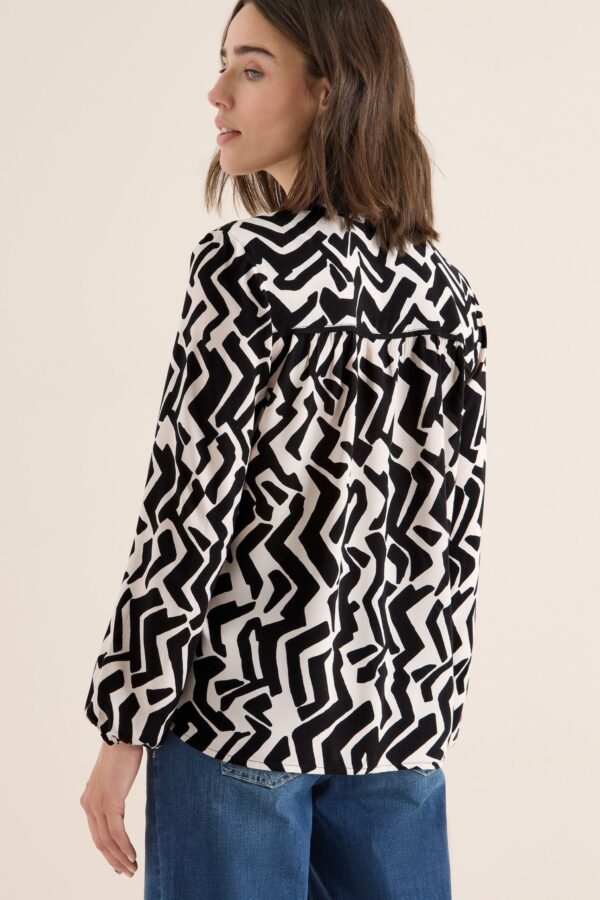 CECIL 2 Color Printed Blouse – Bild 3
