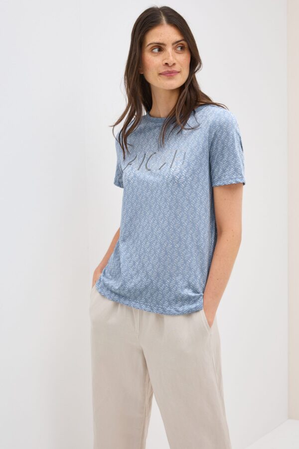 CECIL Adore FP Burnout T-Shirt – Bild 3