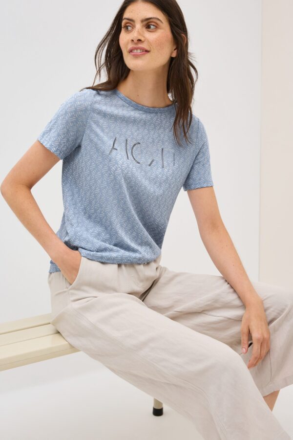 CECIL Adore FP Burnout T-Shirt – Bild 6