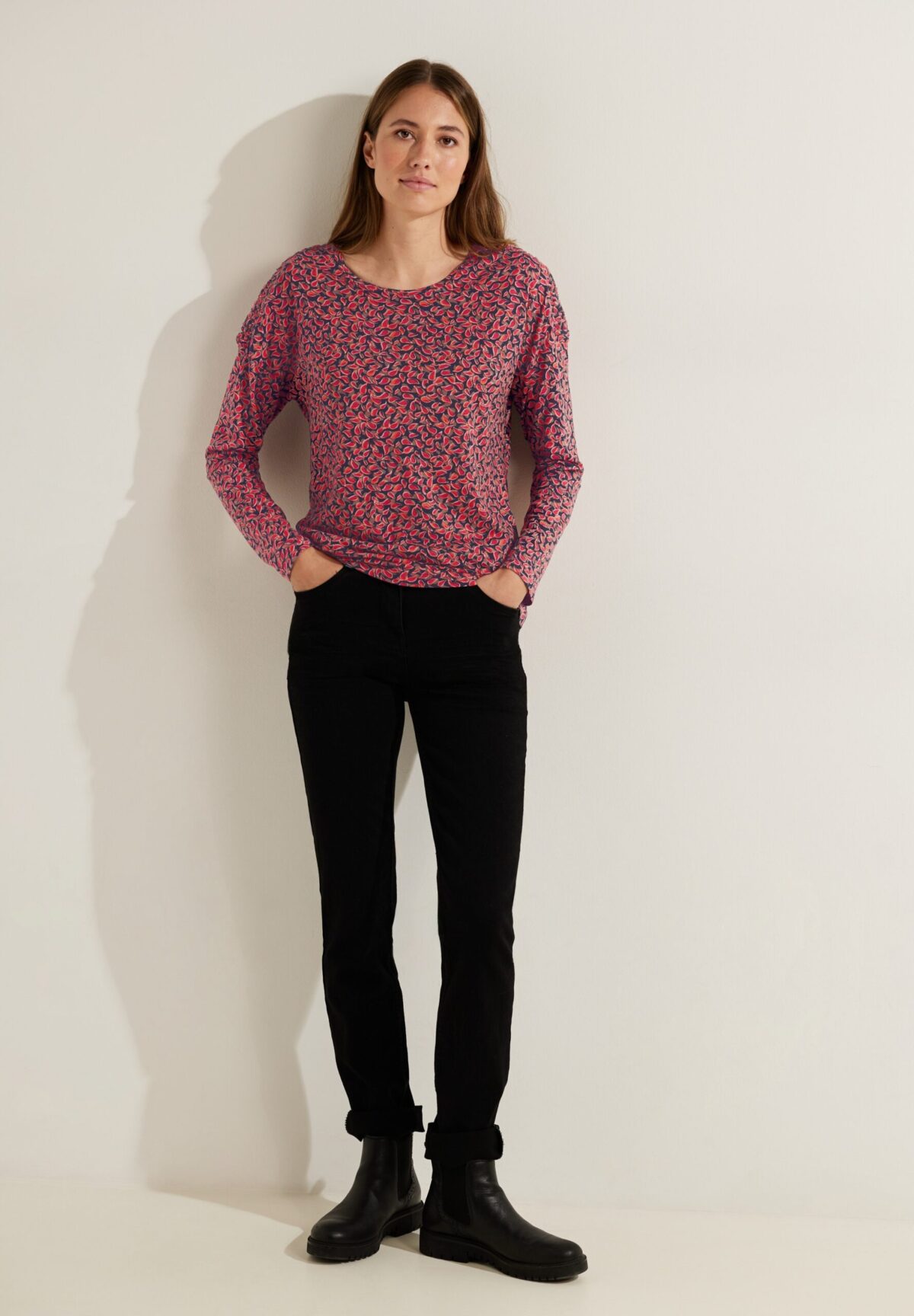 CECIL AOP Paisley gathered Shoulder – Bild 3