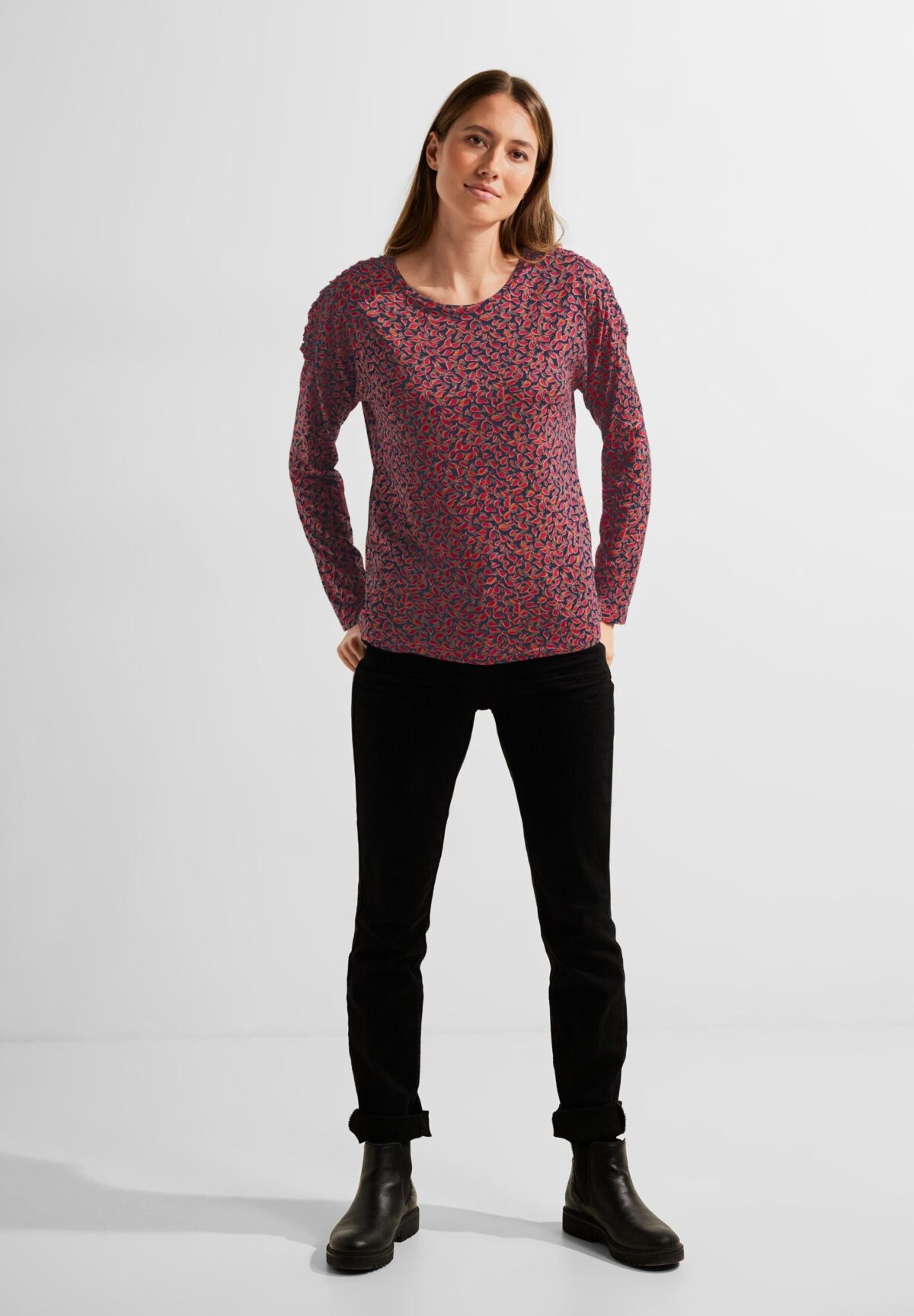 CECIL AOP Paisley gathered Shoulder – Bild 7