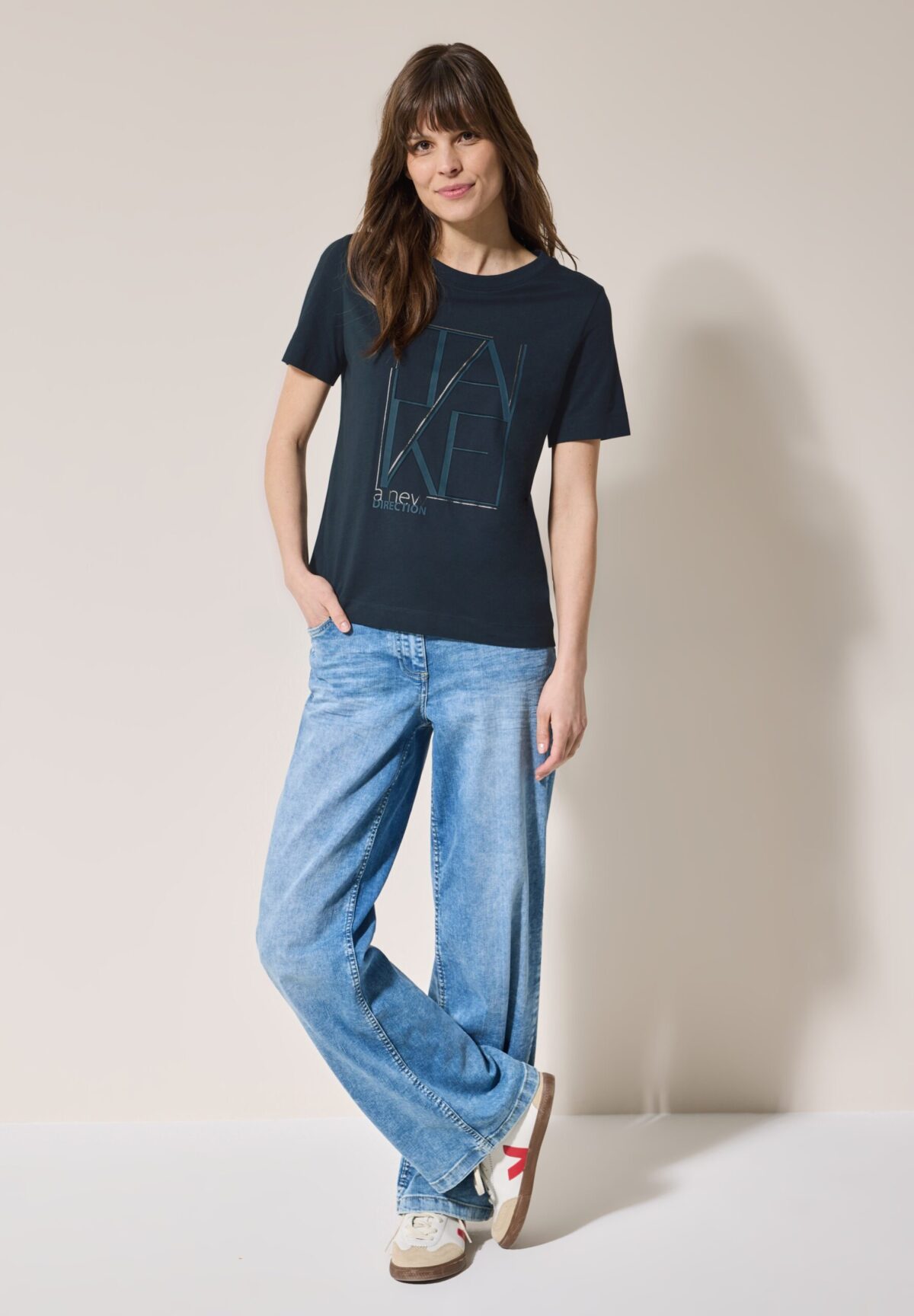 CECIL Basic Take FP T-Shirt – Bild 2