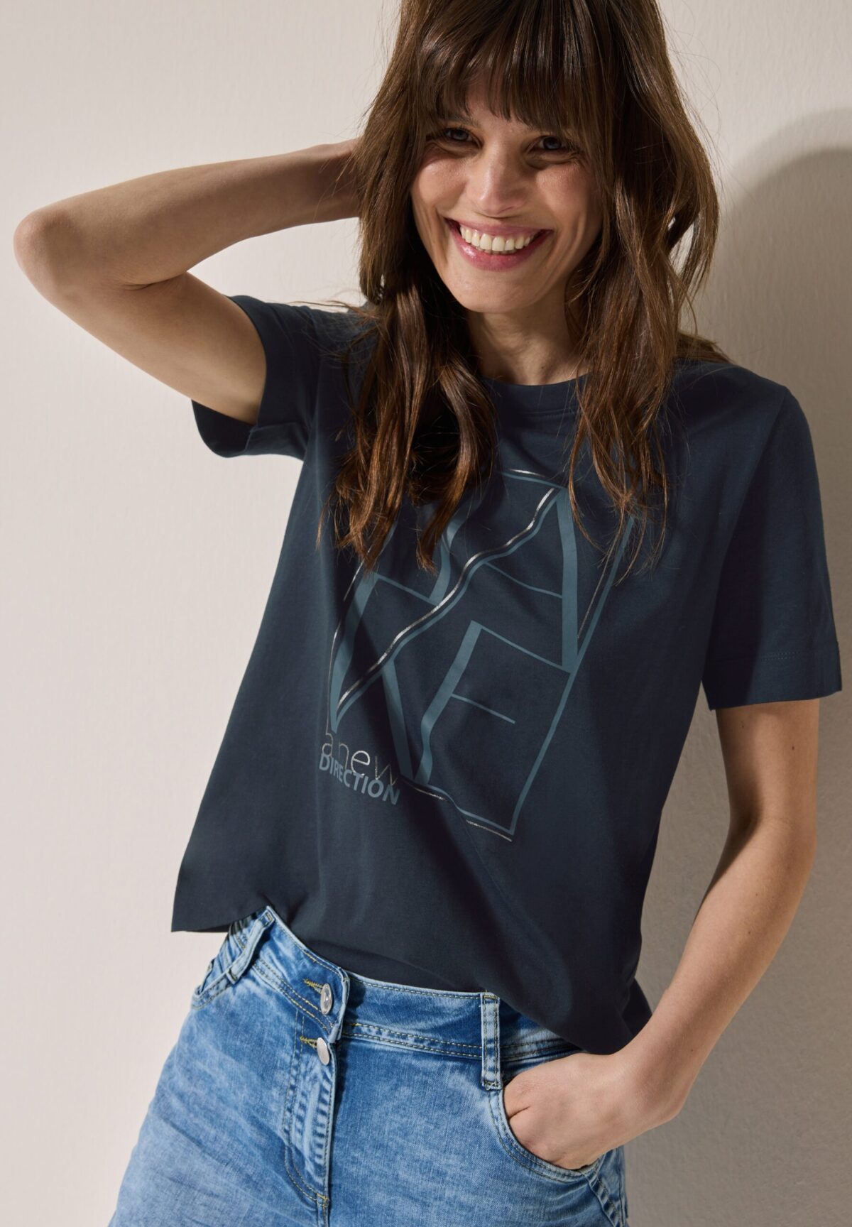 CECIL Basic Take FP T-Shirt – Bild 4