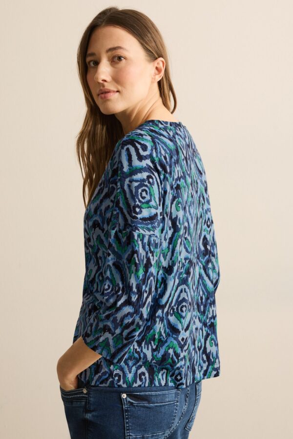 CECIL Big Ornament Print T-Shirt – Bild 4