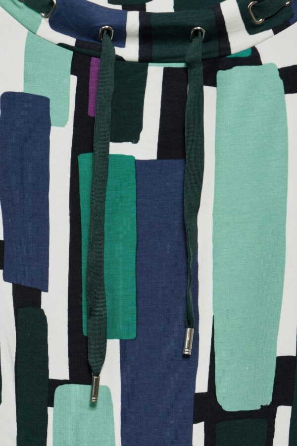 CECIL Big Print Funnel Neck Shirt – Bild 6