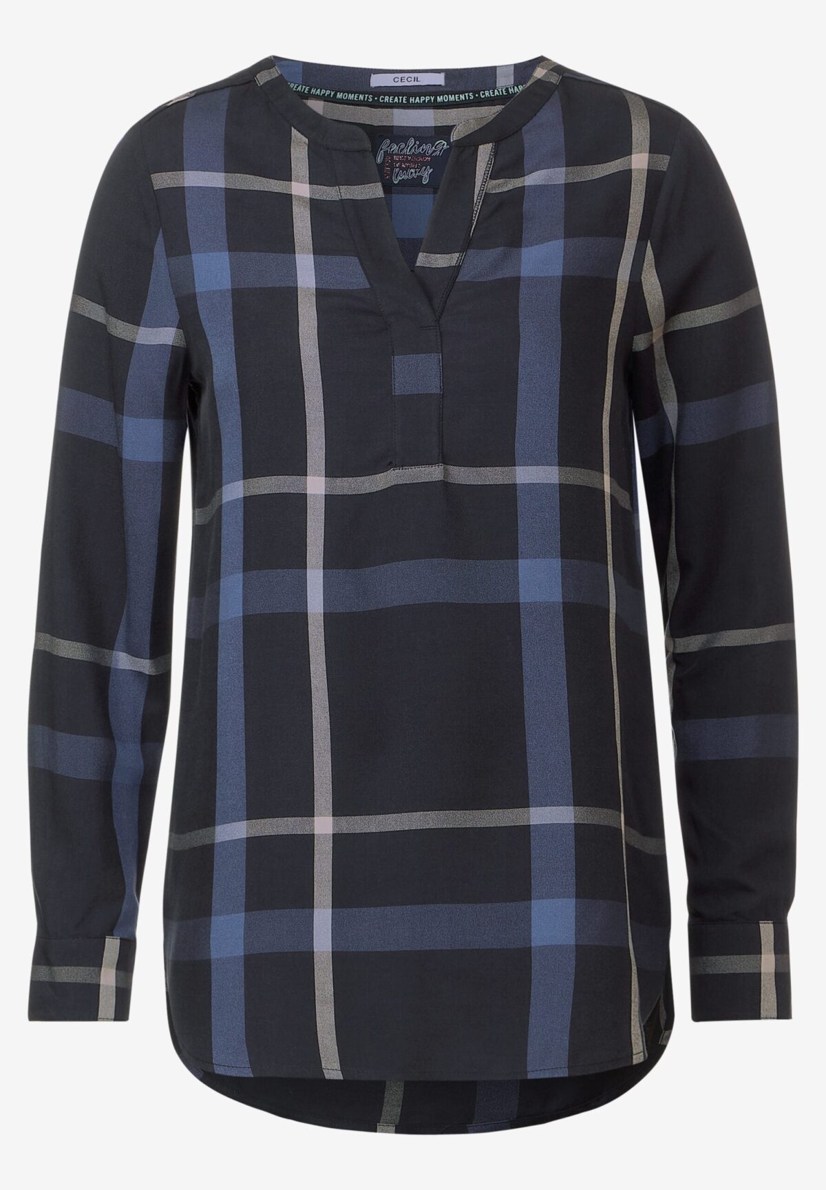 CECIL Check Long Blouse – Bild 10