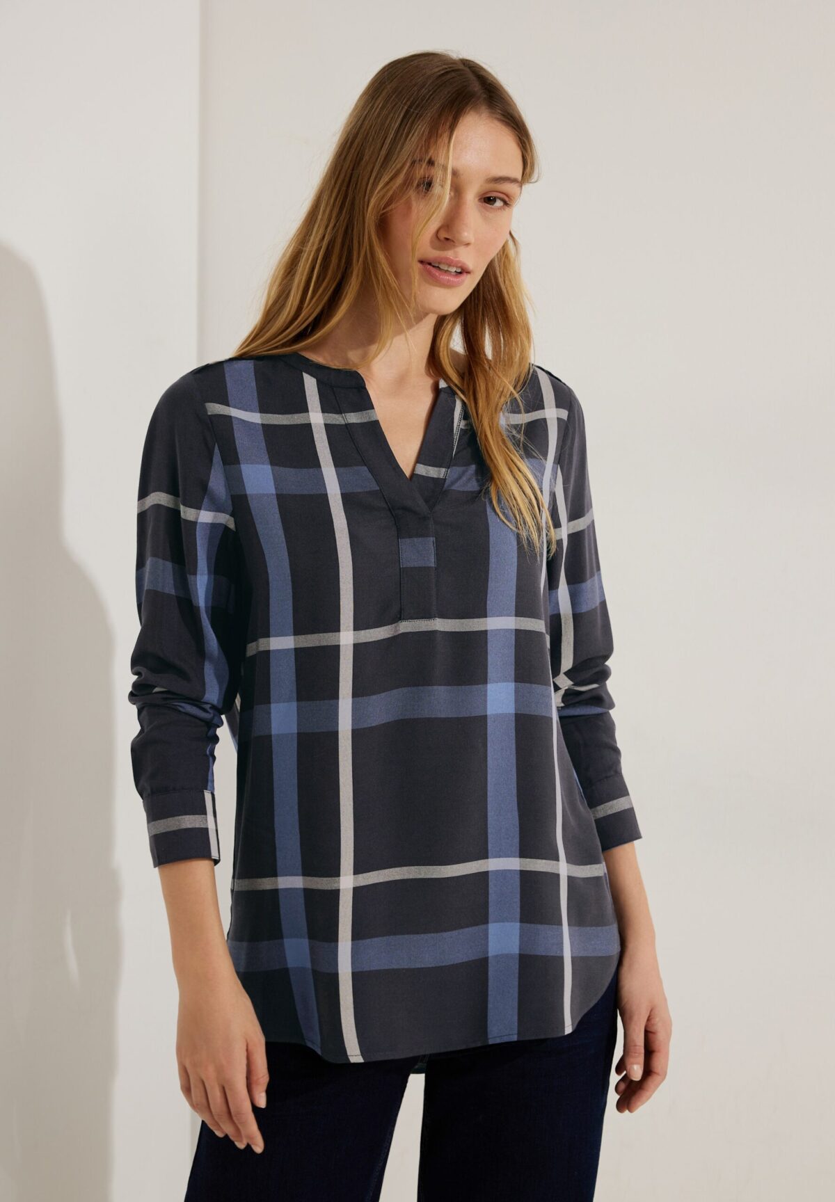 CECIL Check Long Blouse – Bild 6