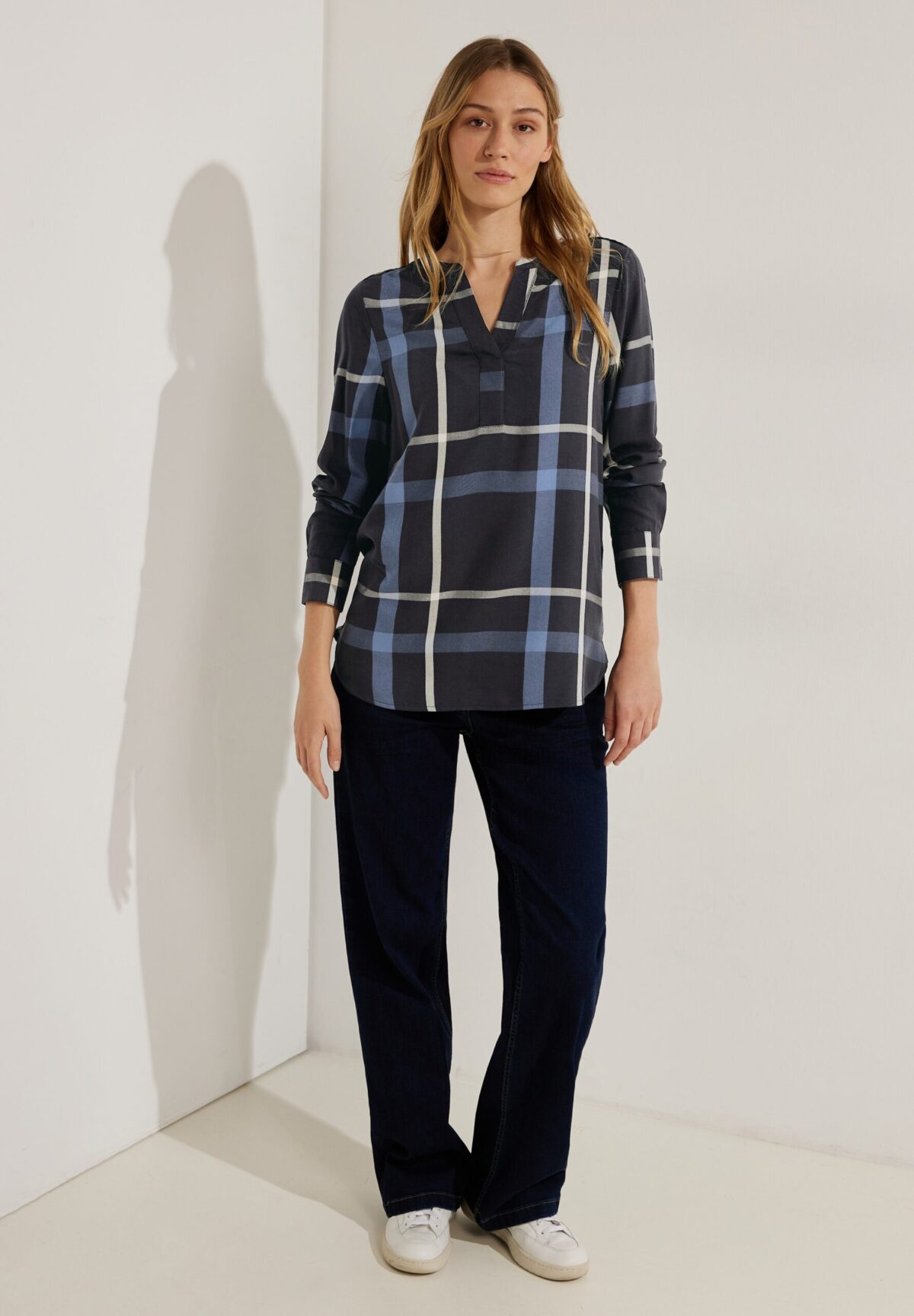 CECIL Check Long Blouse – Bild 8