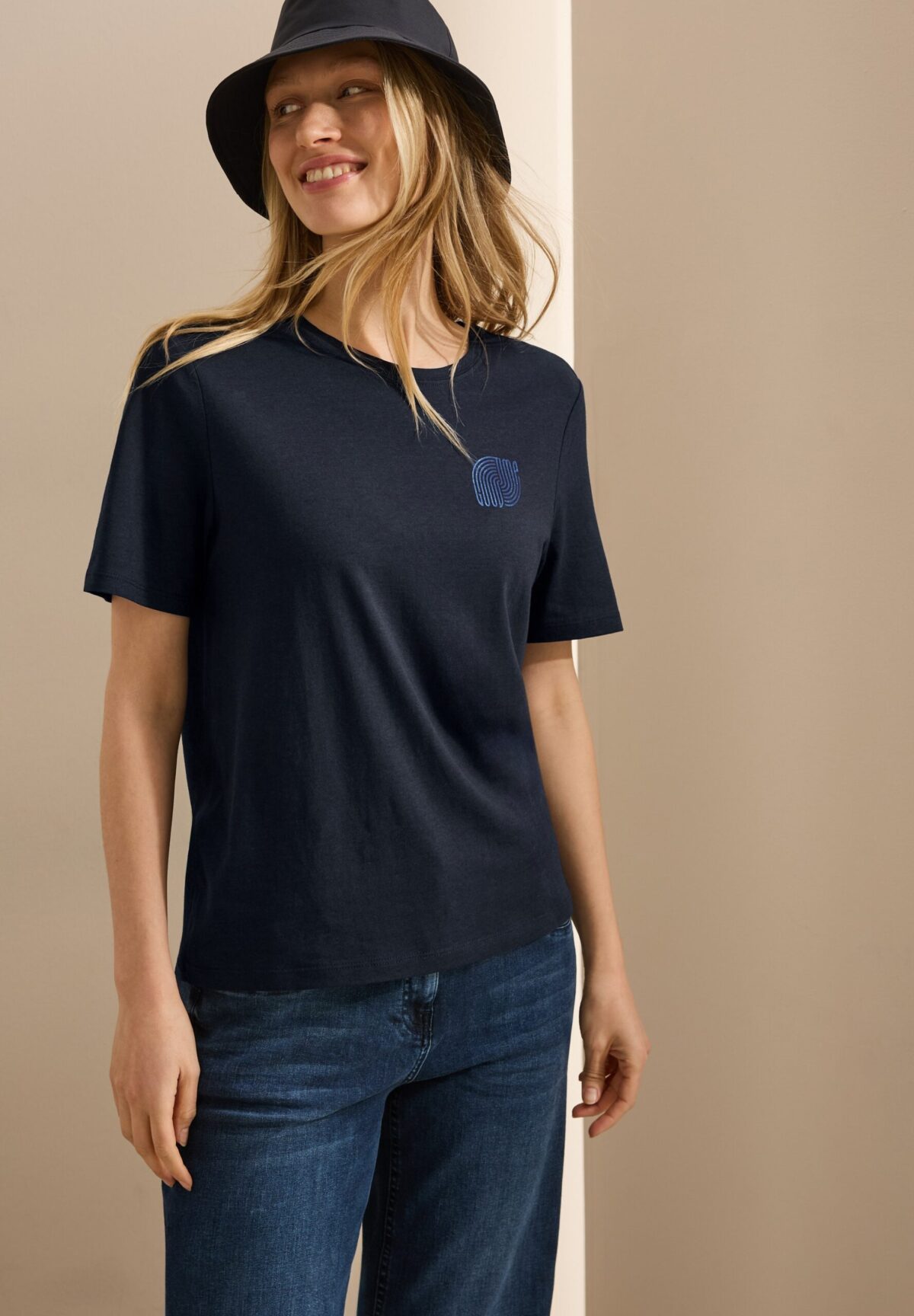 CECIL Chest Print T-Shirt – Bild 3