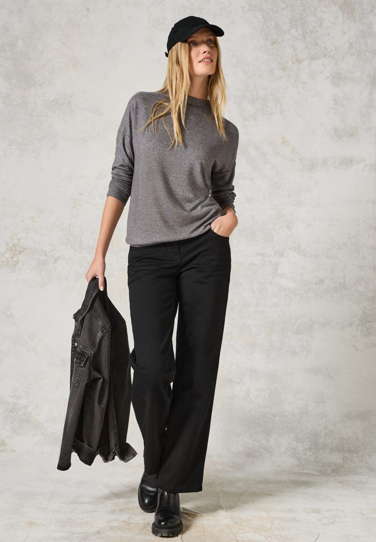 CECIL Cosy Longsleeves With Hotfixes – Bild 2