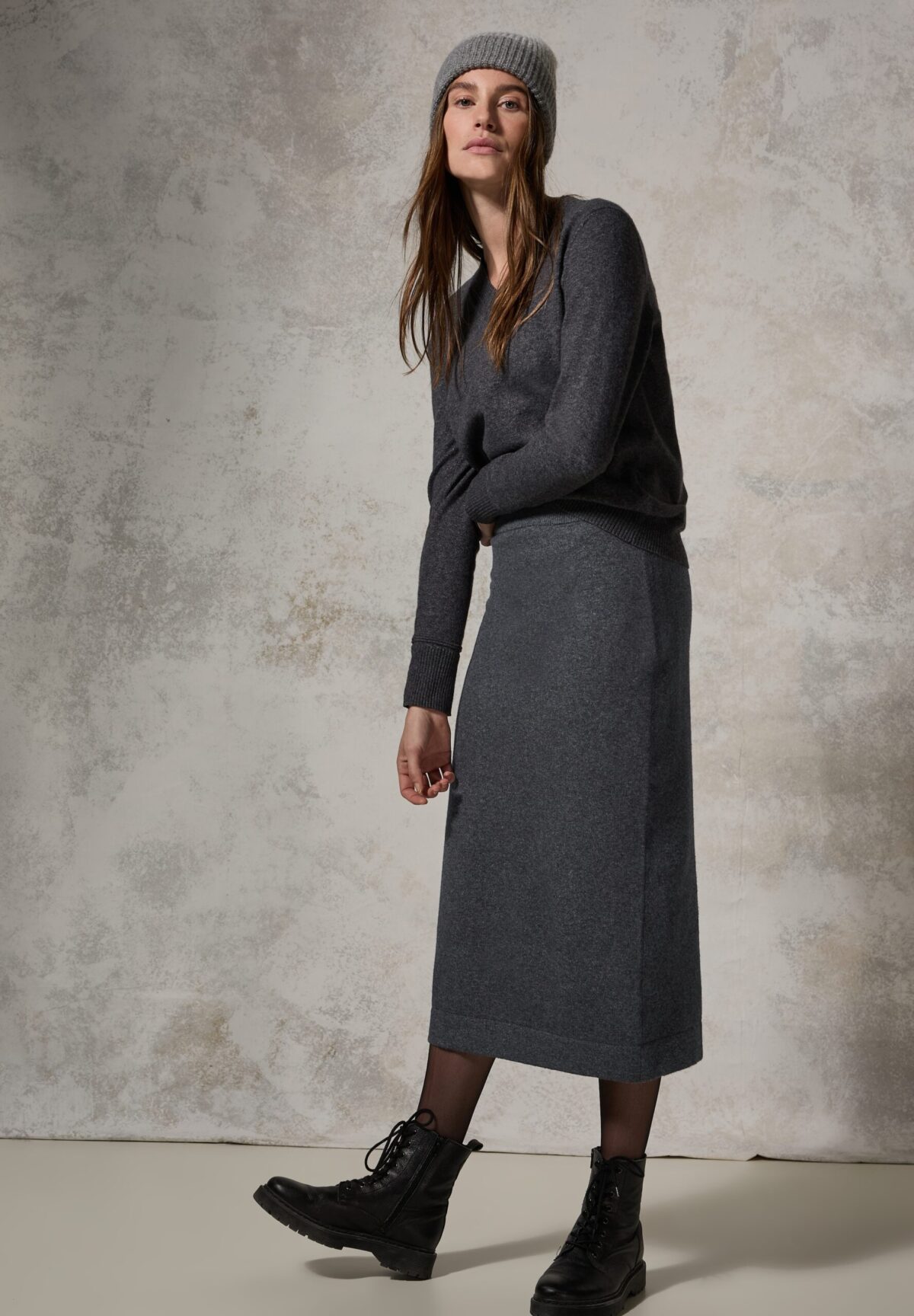 CECIL Cosy Midi Skirt – Bild 2