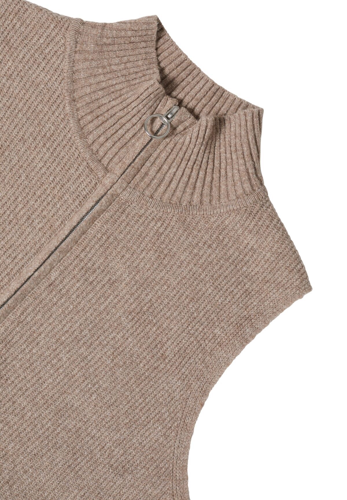 CECIL Cosy rib mix Vest – Bild 7