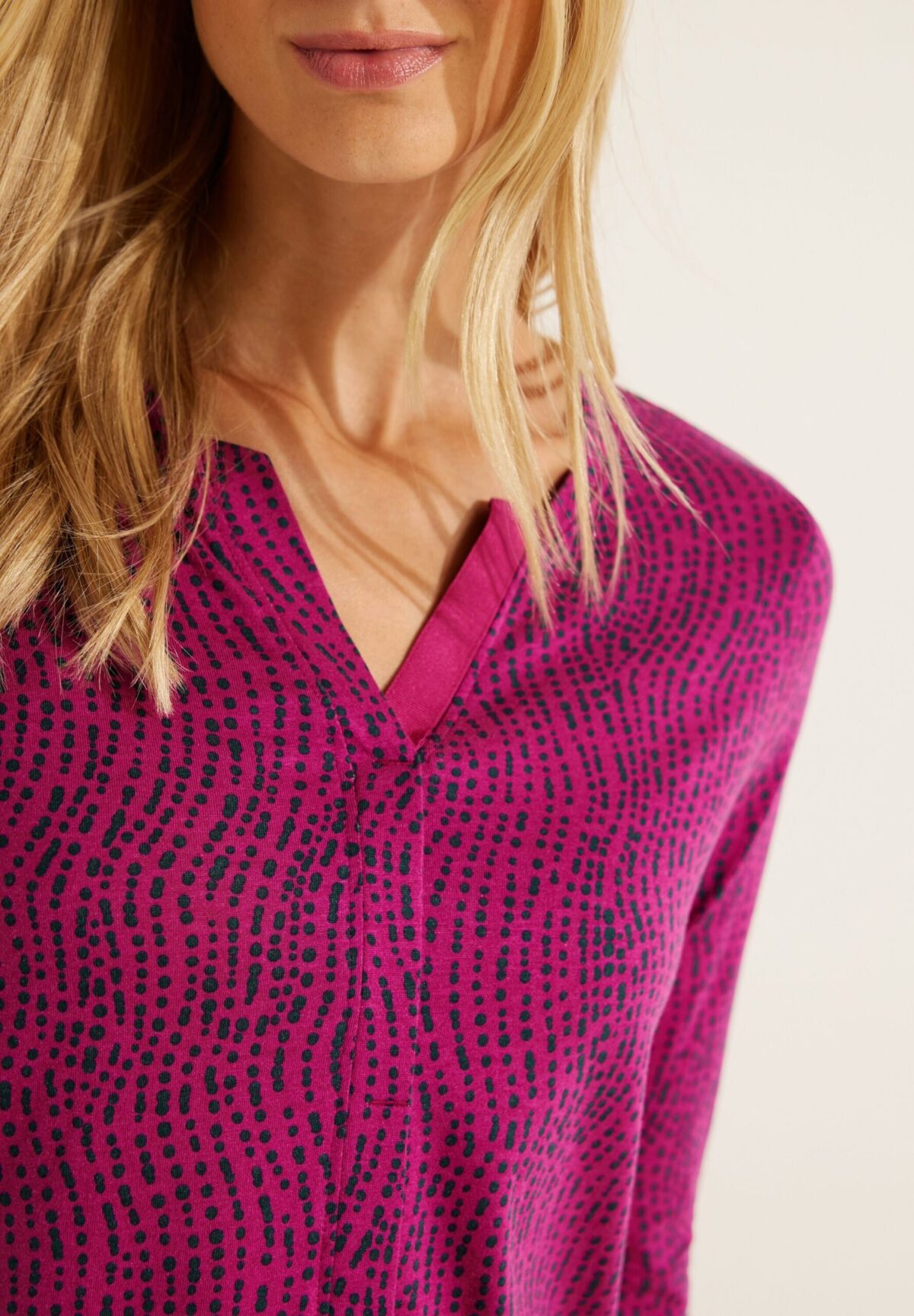 CECIL Dotted Weave Tunic – Bild 2