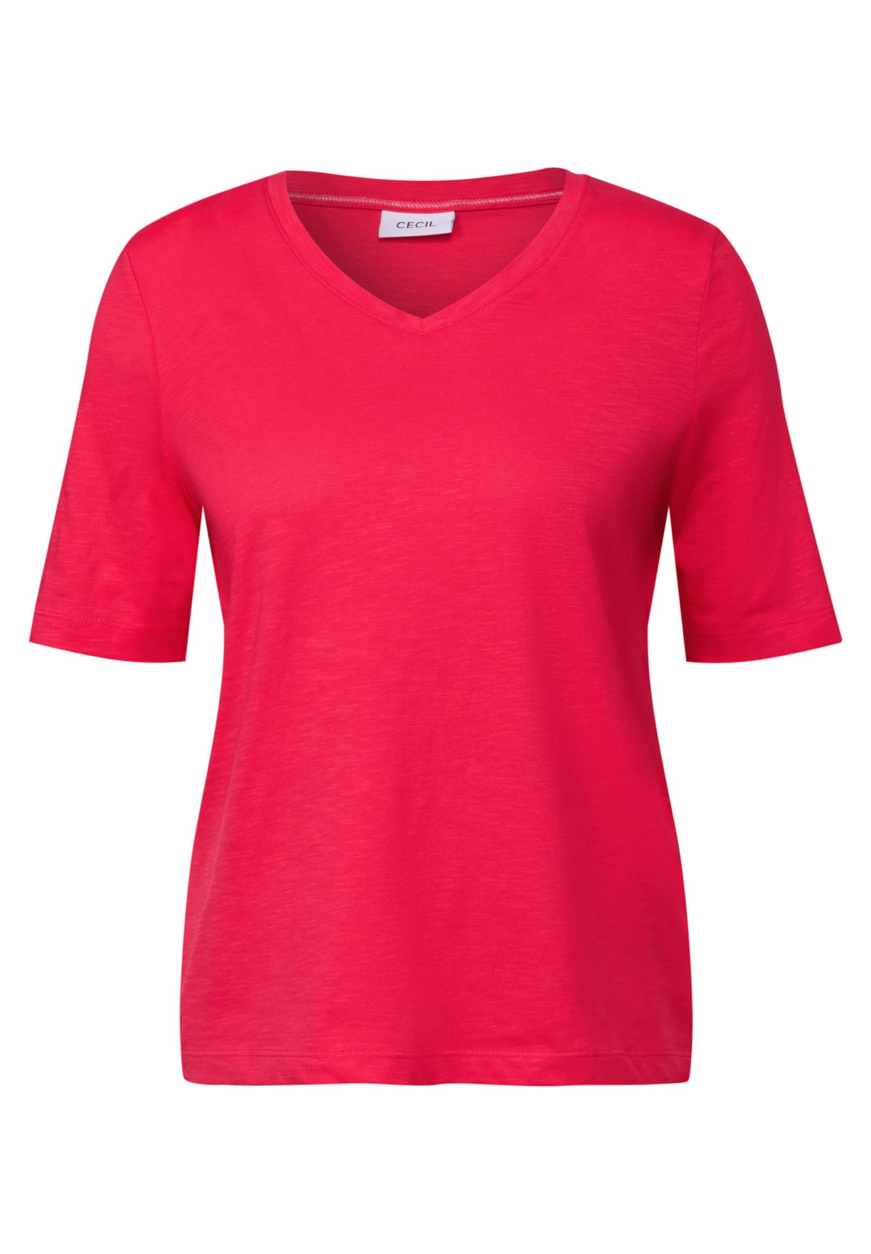 CECIL EXTRA_TOS Basic Solid V-Neck – Bild 1