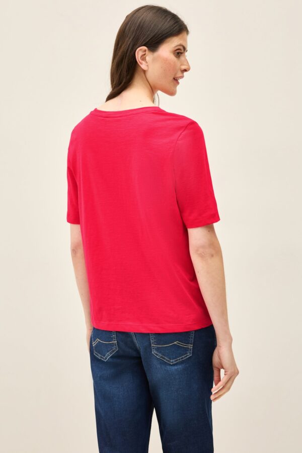 CECIL EXTRA_TOS Basic Solid V-Neck – Bild 5