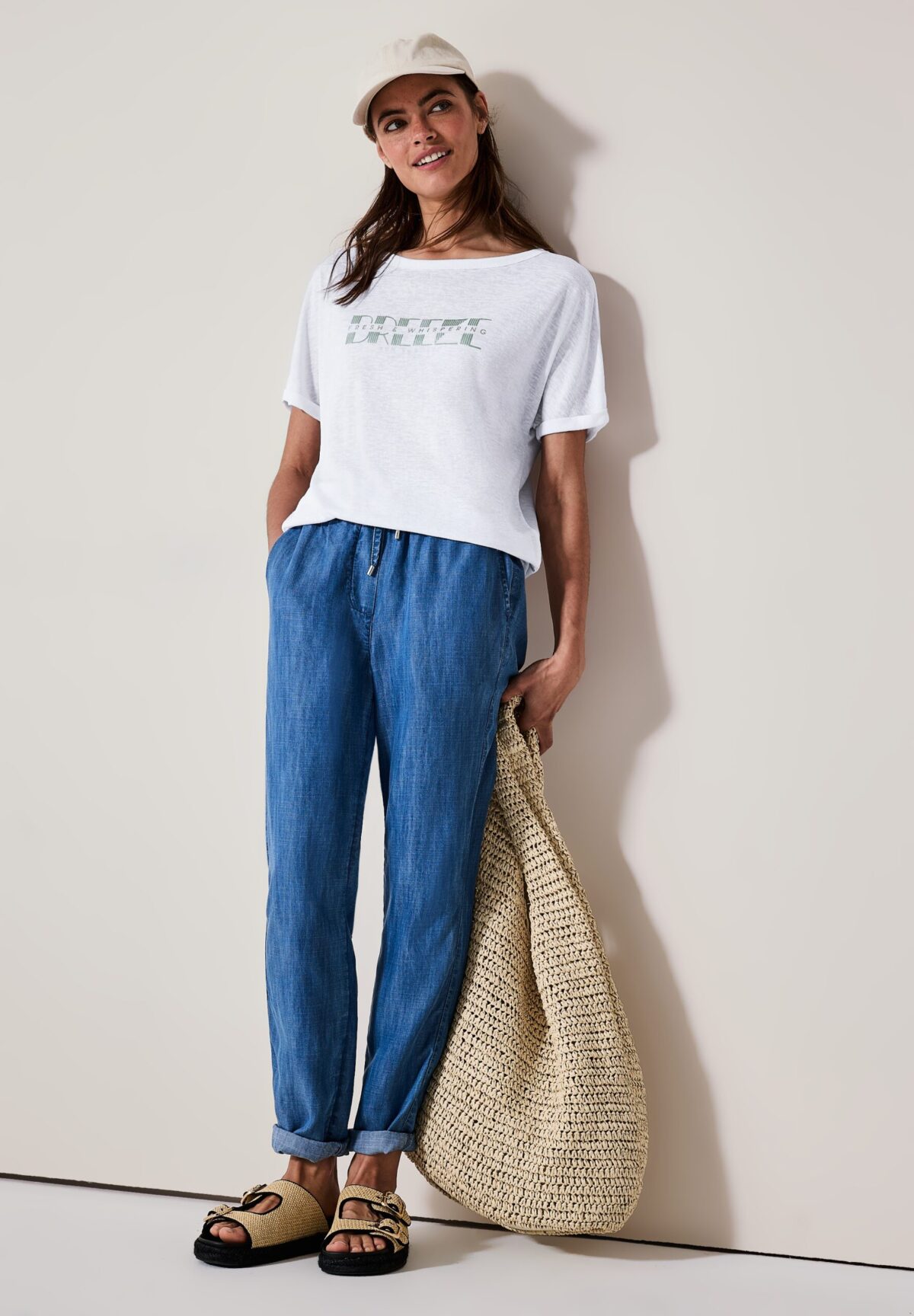 CECIL LINEN OPTIC_ Breeze Shirt – Bild 2