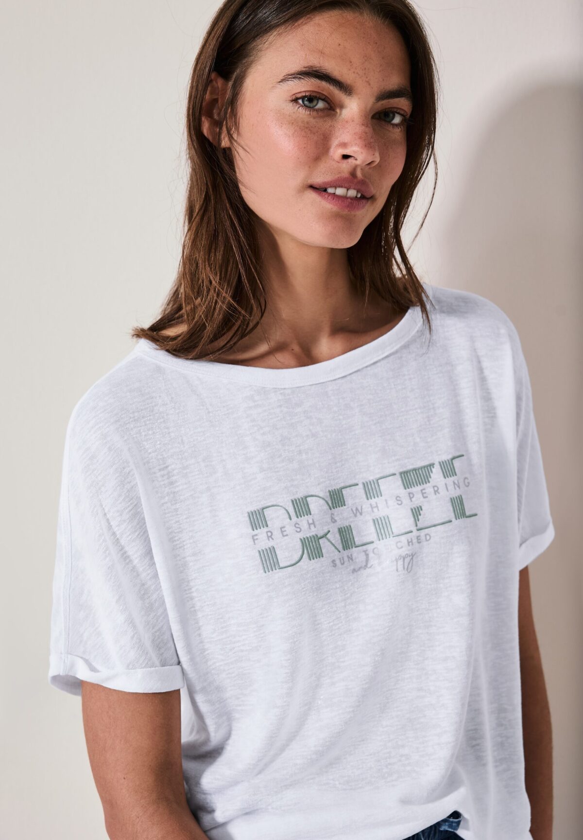 CECIL LINEN OPTIC_ Breeze Shirt – Bild 3