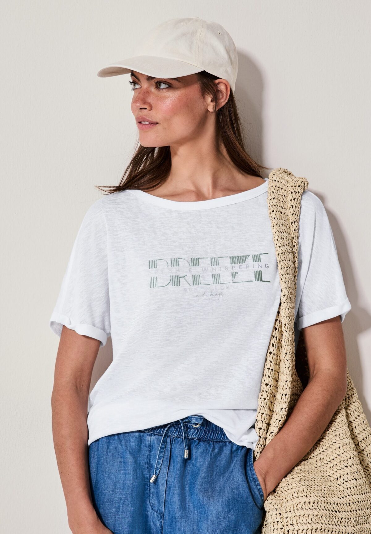 CECIL LINEN OPTIC_ Breeze Shirt – Bild 4