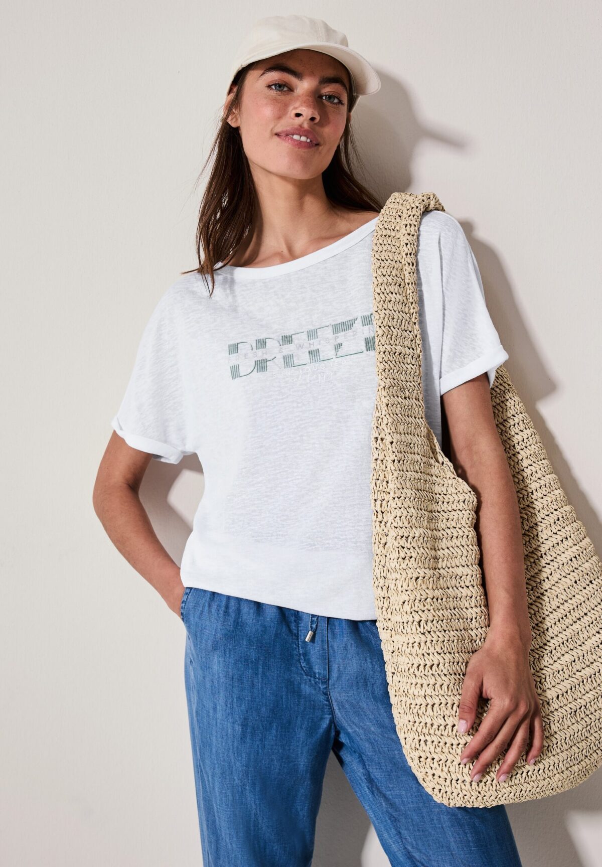 CECIL LINEN OPTIC_ Breeze Shirt – Bild 7