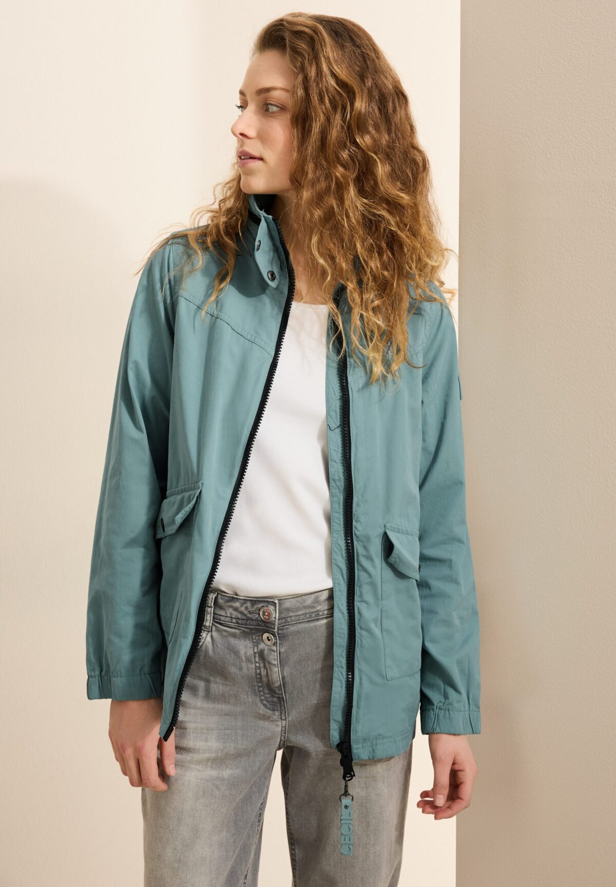 CECIL Midi Cotton Jacket – Bild 1