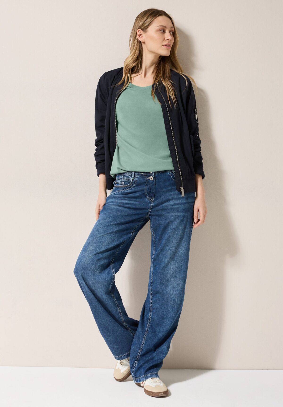 CECIL NOS Solid Deco Shoulder Shirt – Bild 2