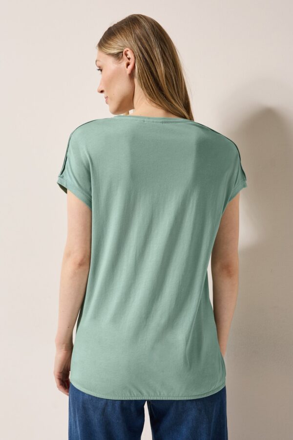 CECIL NOS Solid Deco Shoulder Shirt – Bild 5