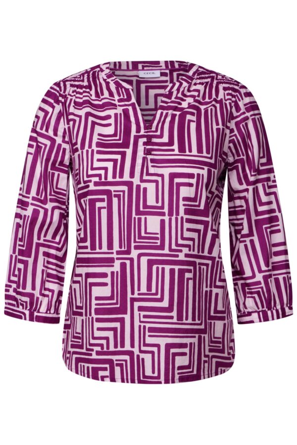 CECIL Printed Light Cotton Blouse – Bild 5