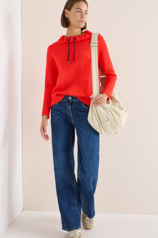 CECIL Soft Piquee Funnel Neck – Bild 5