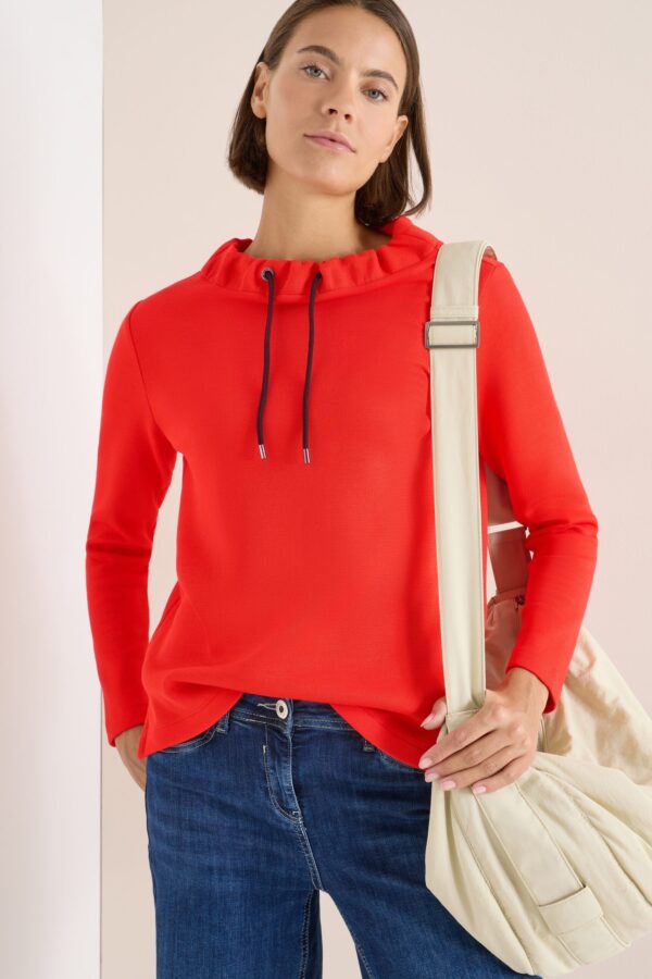 CECIL Soft Piquee Funnel Neck – Bild 7