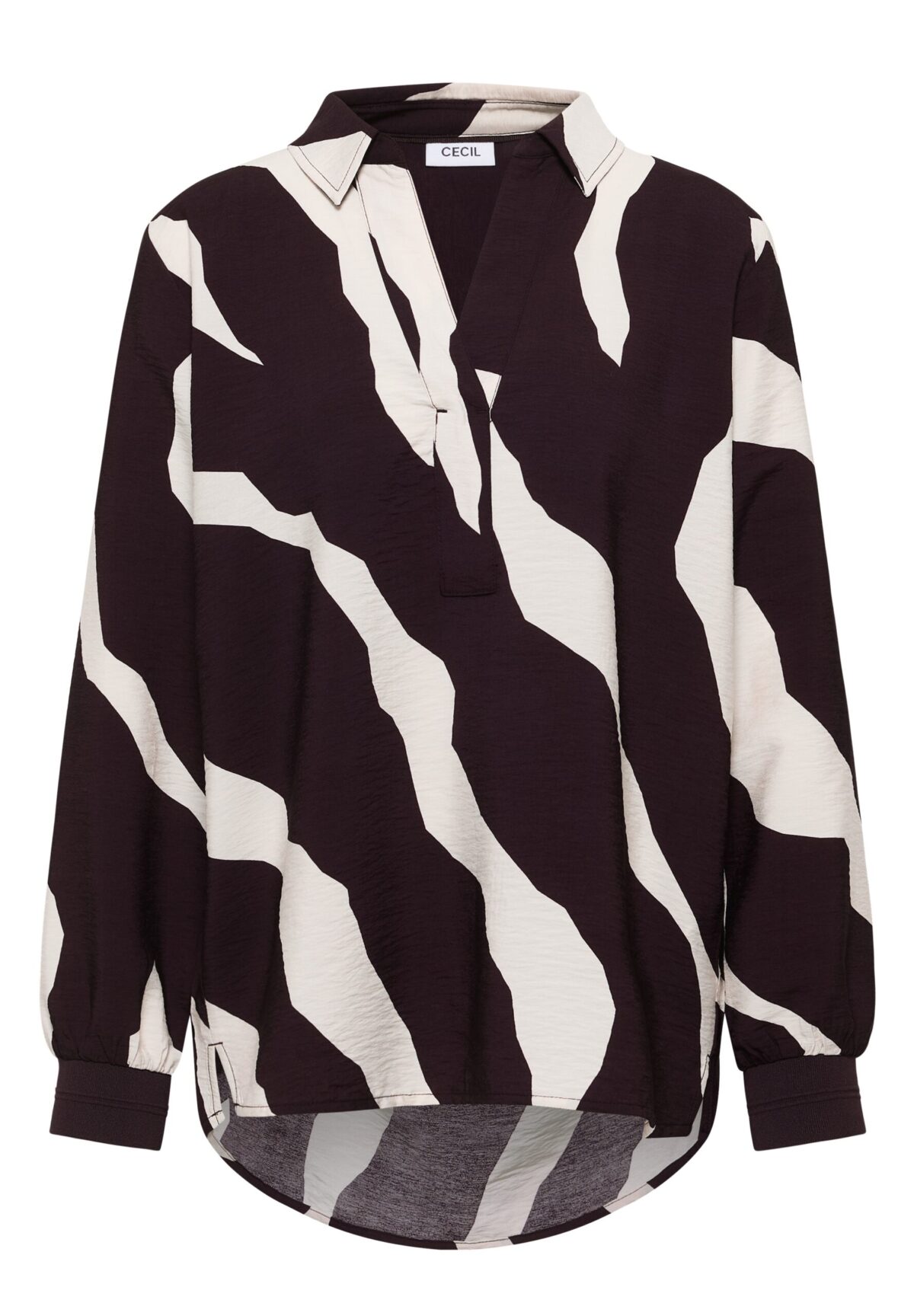 CECIL Splitneck Printblouse – Bild 1