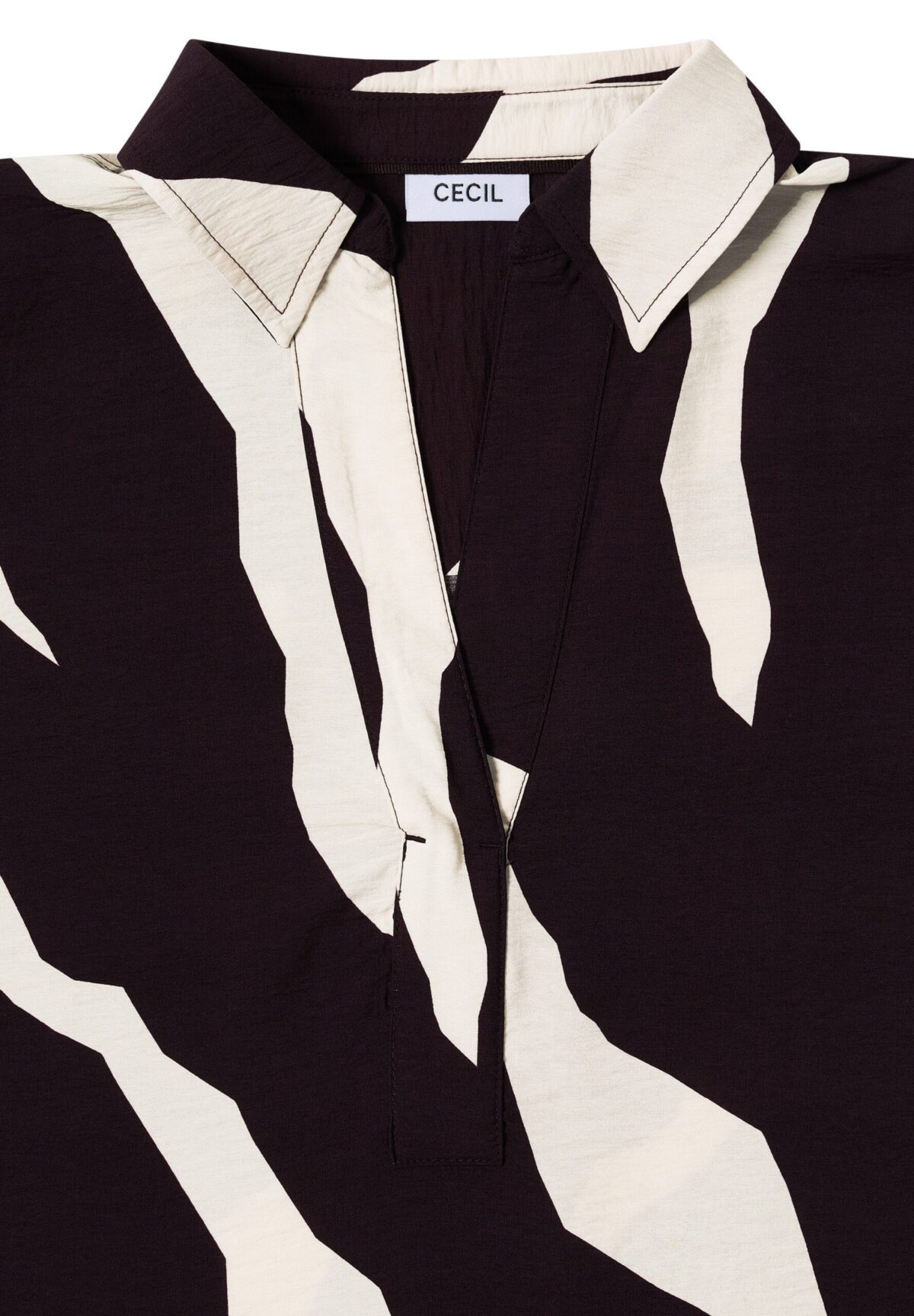 CECIL Splitneck Printblouse – Bild 7