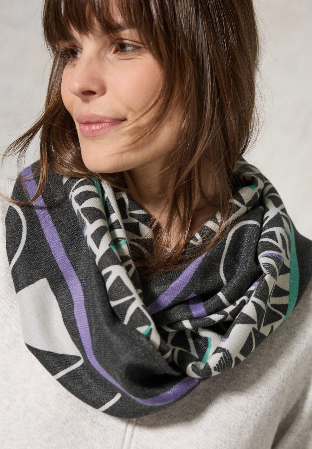 CECIL TOS_Cozy Print Loop – Bild 5