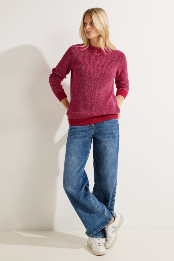 CECIL TOS_Mouliné Turtle Neck – Bild 8