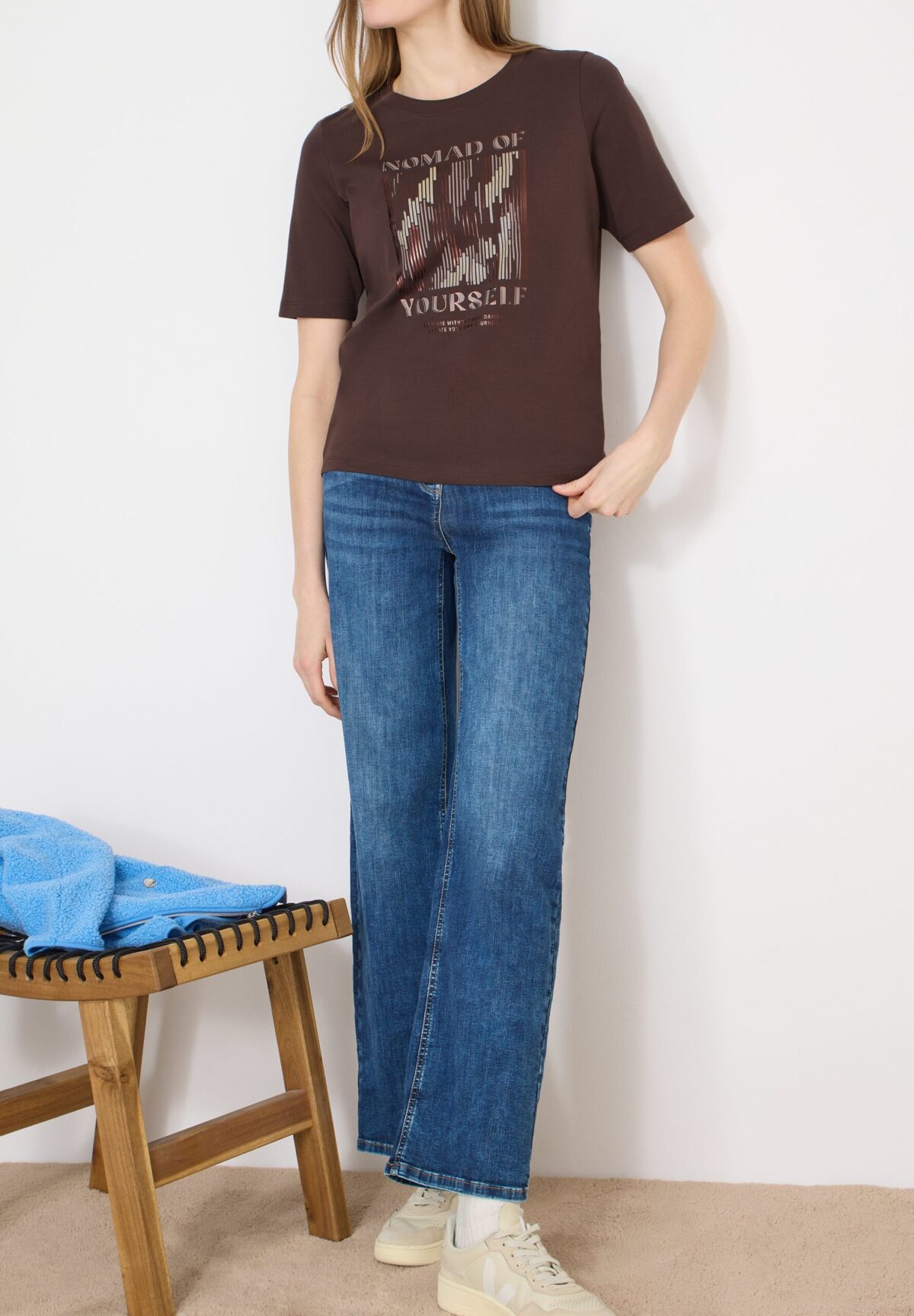 CECIL Nomad Of Yourself FP T-Shirt – Bild 6
