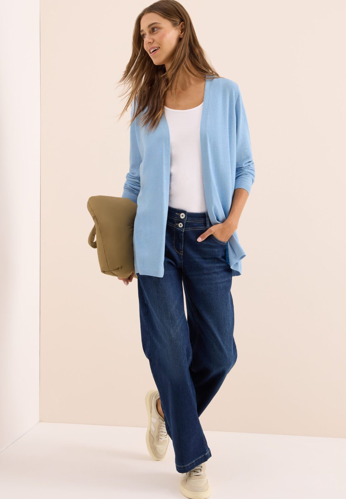 CECIL NOS_Long Open Cardigan – Bild 6