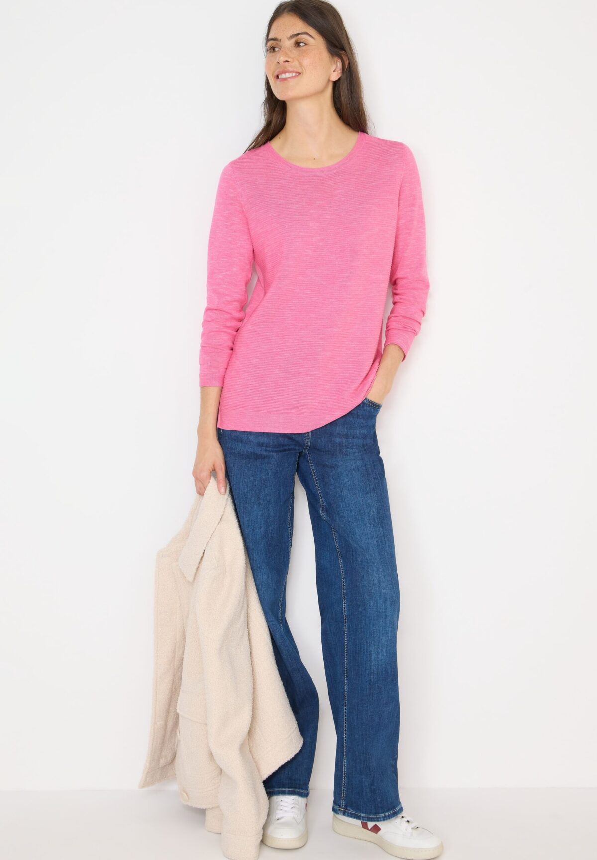 CECIL NOS_structured Roundneck – Bild 2