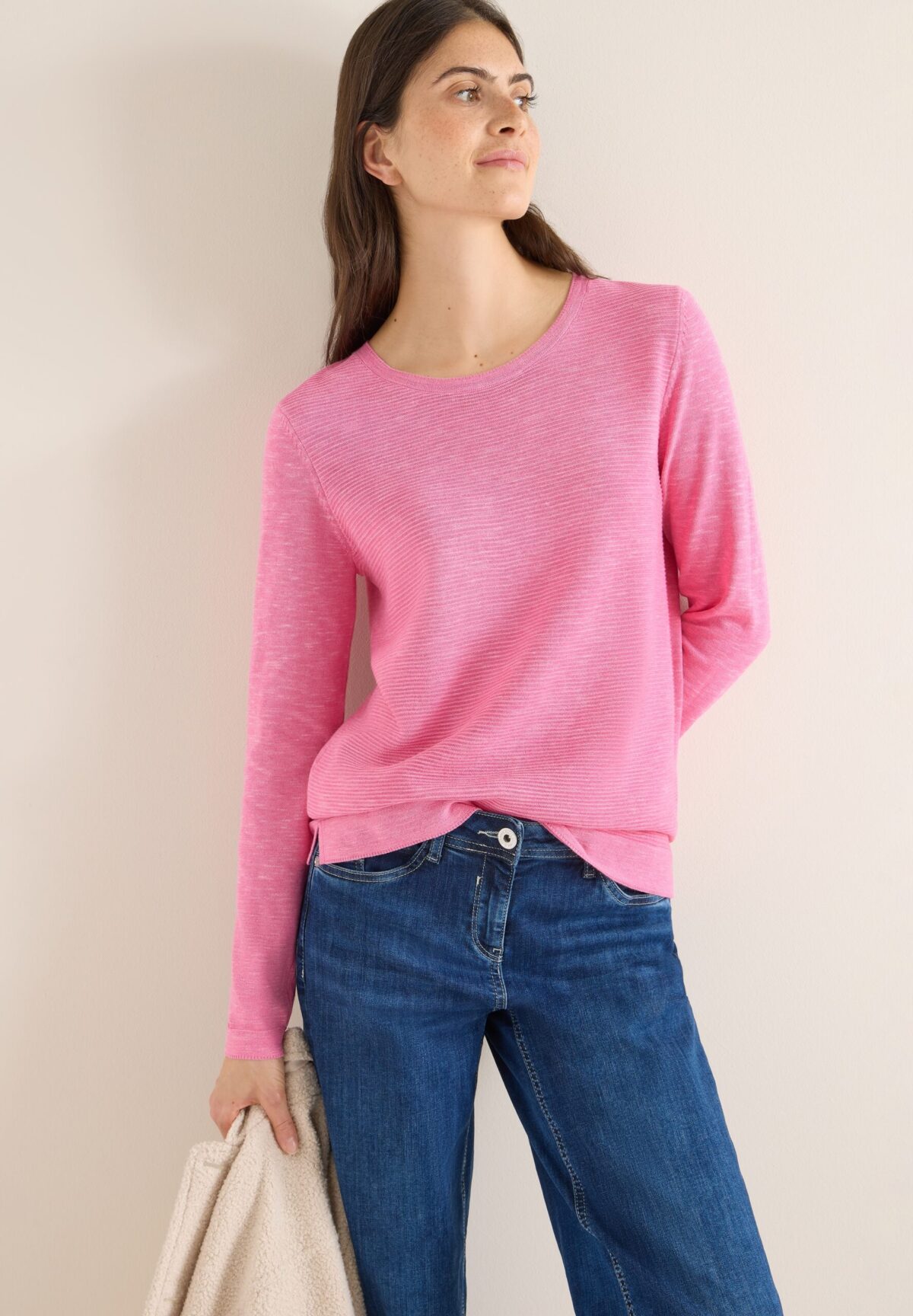 CECIL NOS_structured Roundneck – Bild 5