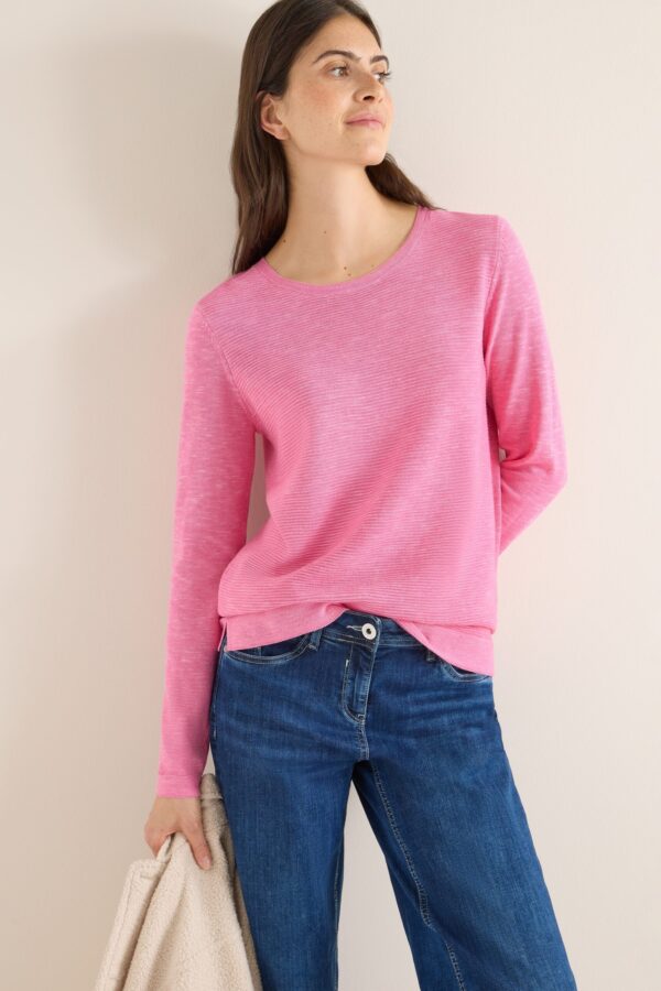 CECIL NOS_structured Roundneck – Bild 5