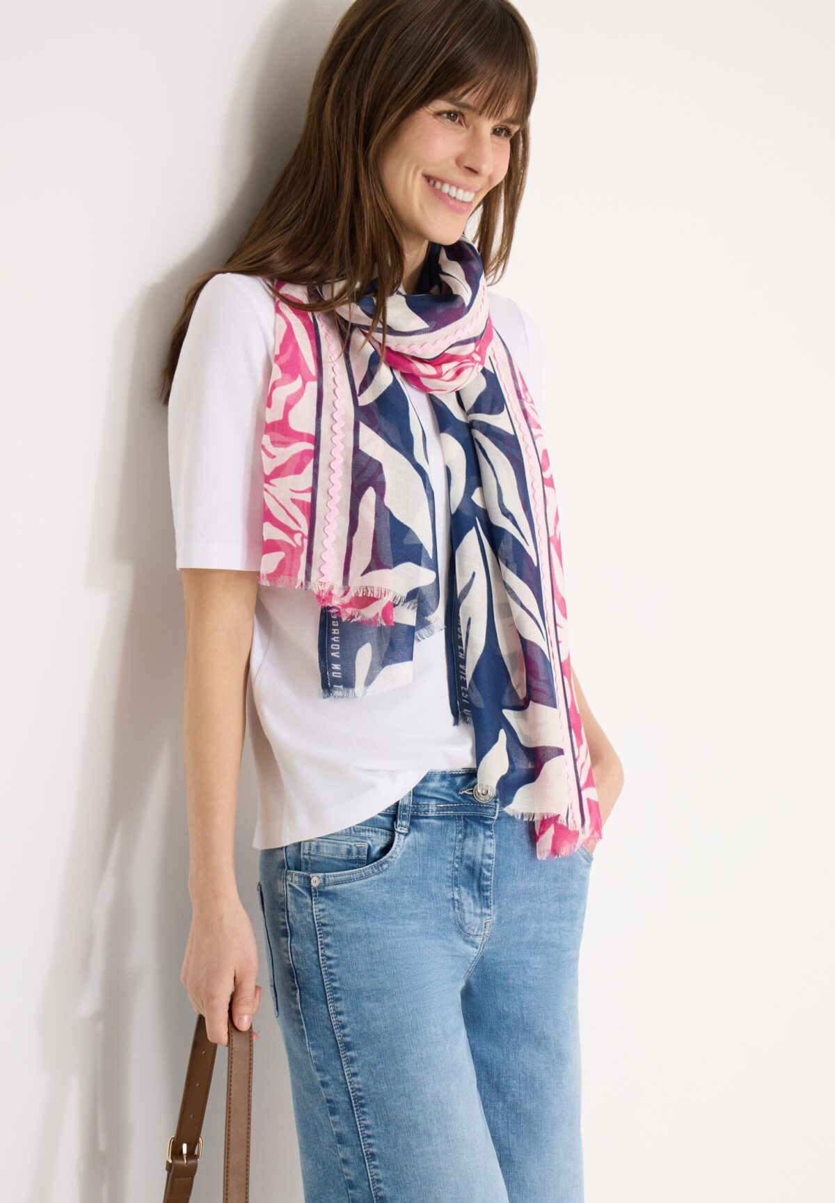 CECIL Print Scarf with Tape Detail – Bild 2
