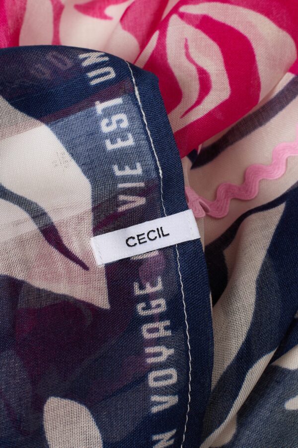 CECIL Print Scarf with Tape Detail – Bild 4