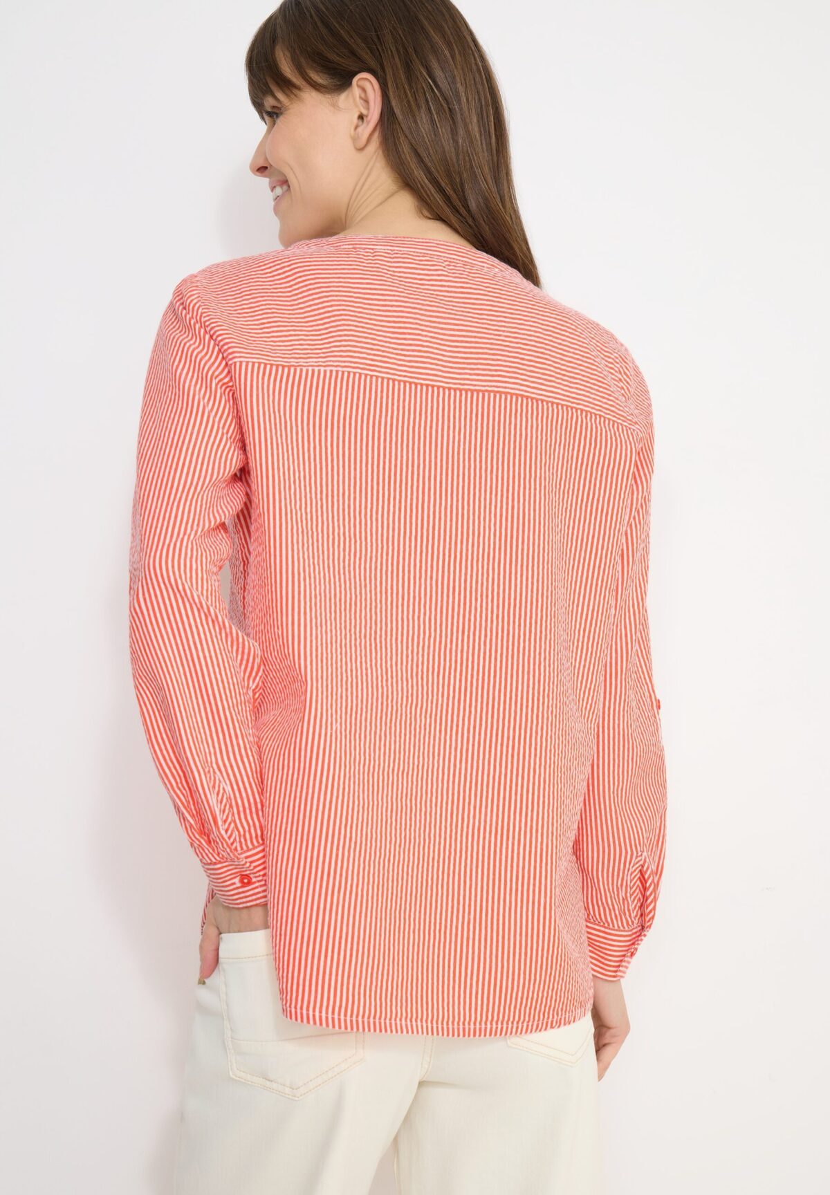 CECIL Seersucker Stripe Blouse – Bild 3