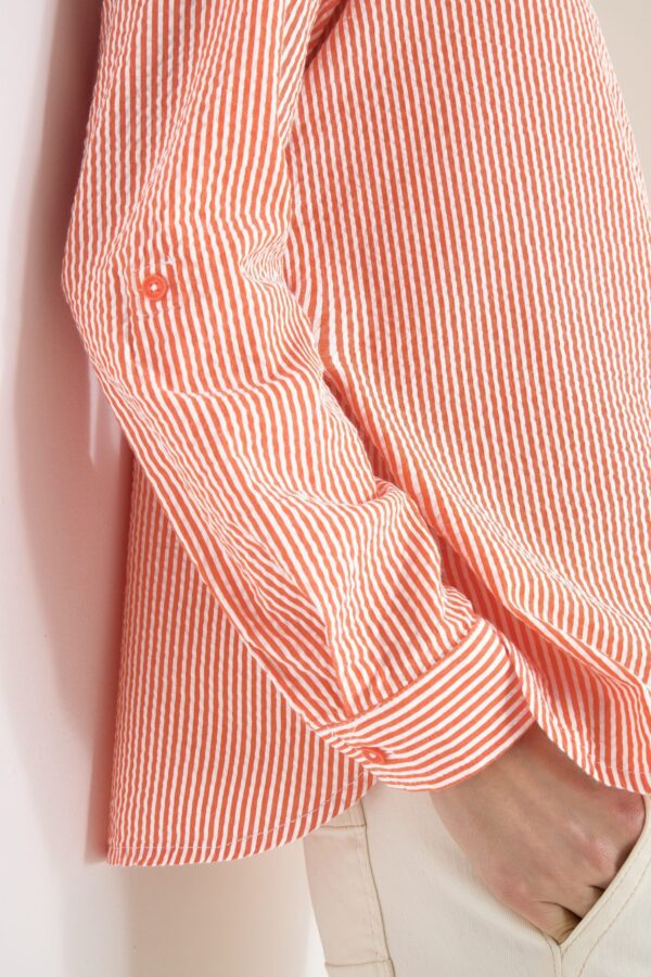CECIL Seersucker Stripe Blouse – Bild 4