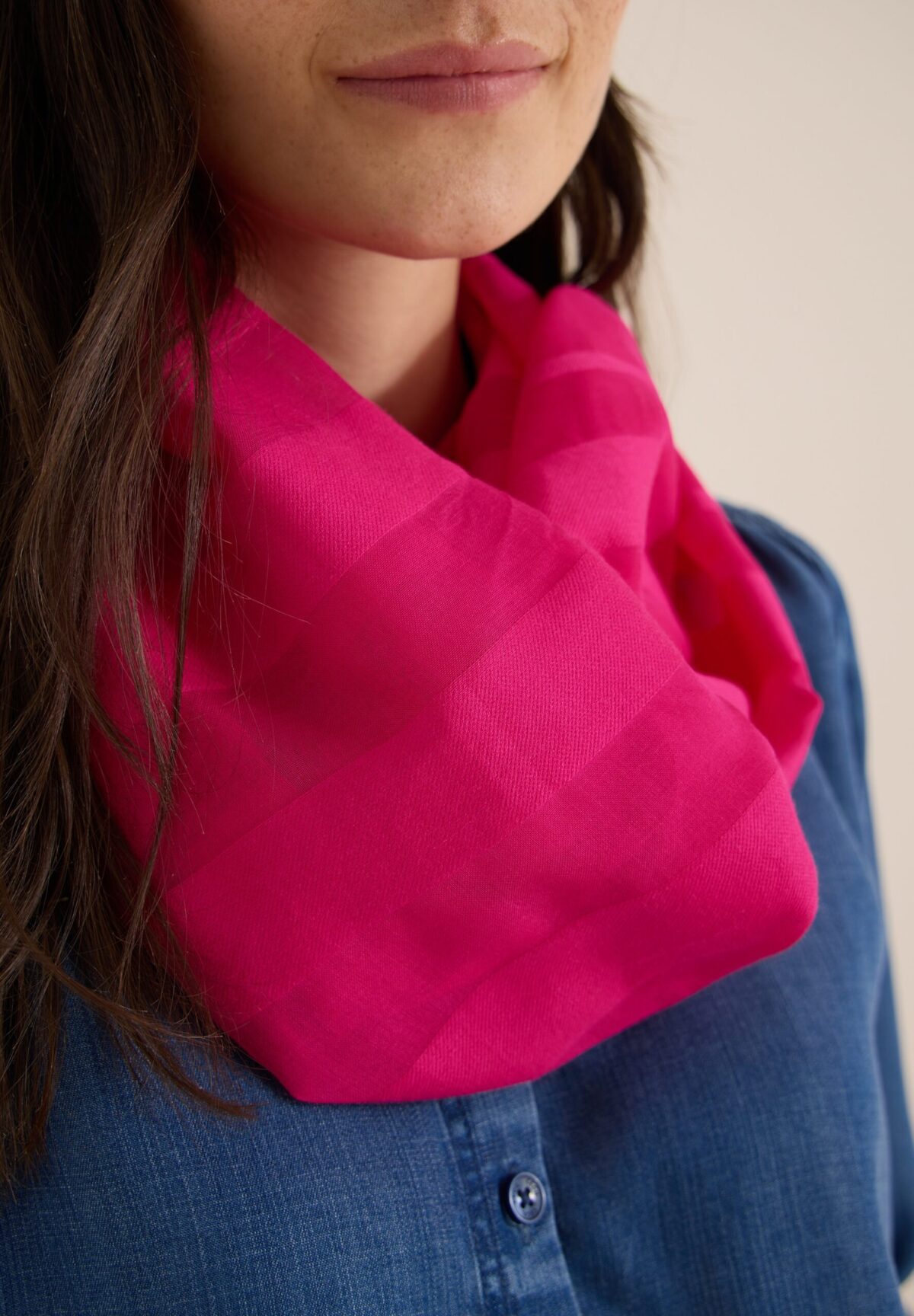 CECIL Solid Woven Stripe Loop – Bild 5