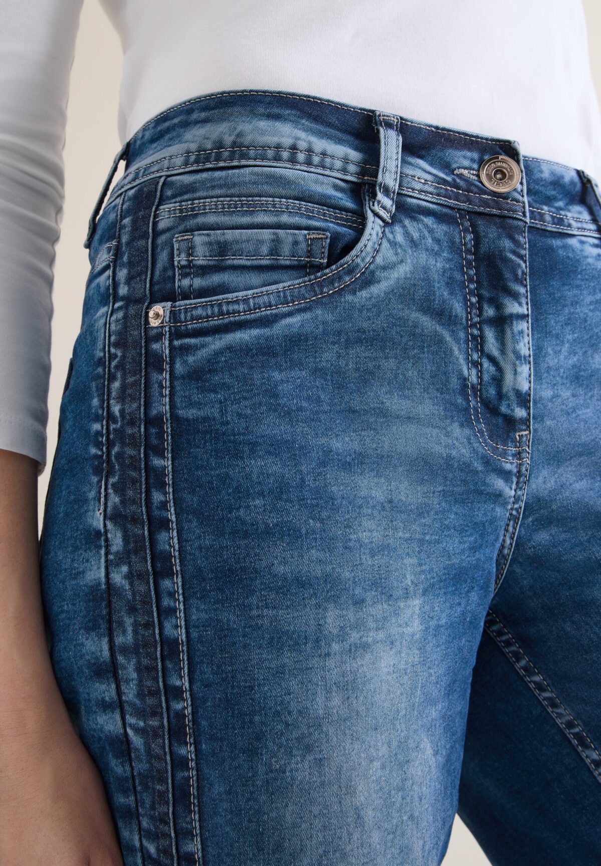 CECIL Syle NOS Neele Mid Blue – Bild 7