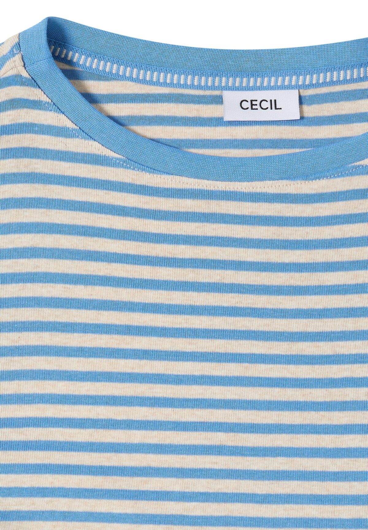 CECIL TOS Basic Melange Stripe T-Shi – Bild 7