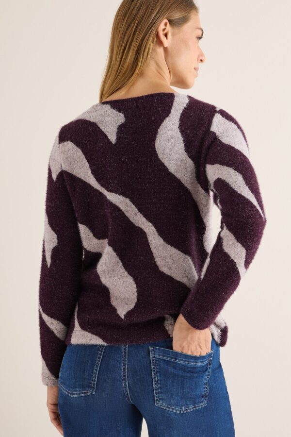 CECIL TOS Big AOP Feather Yarn T-Shi – Bild 3