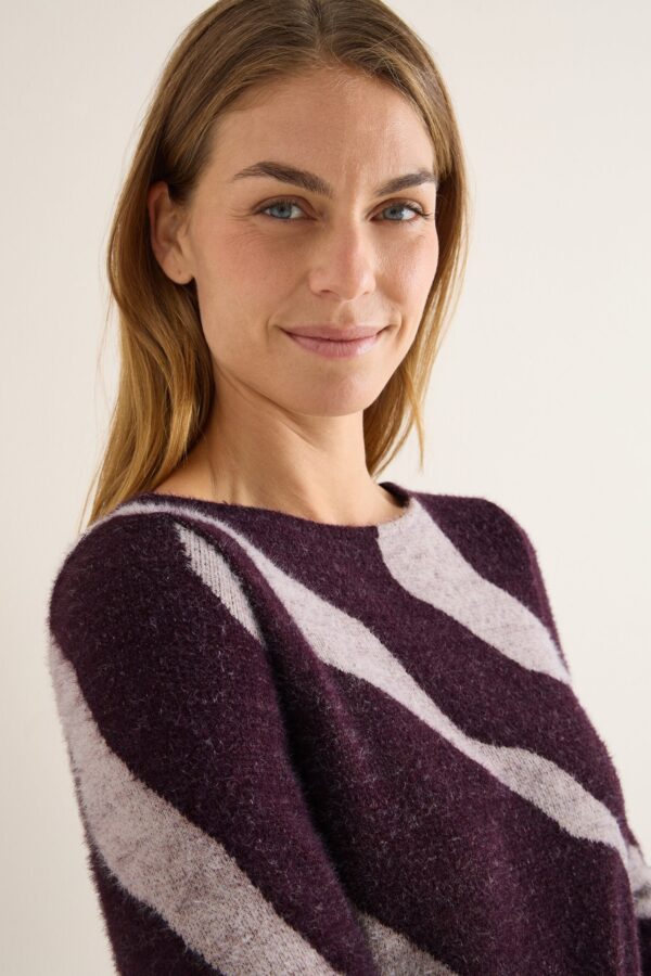 CECIL TOS Big AOP Feather Yarn T-Shi – Bild 6
