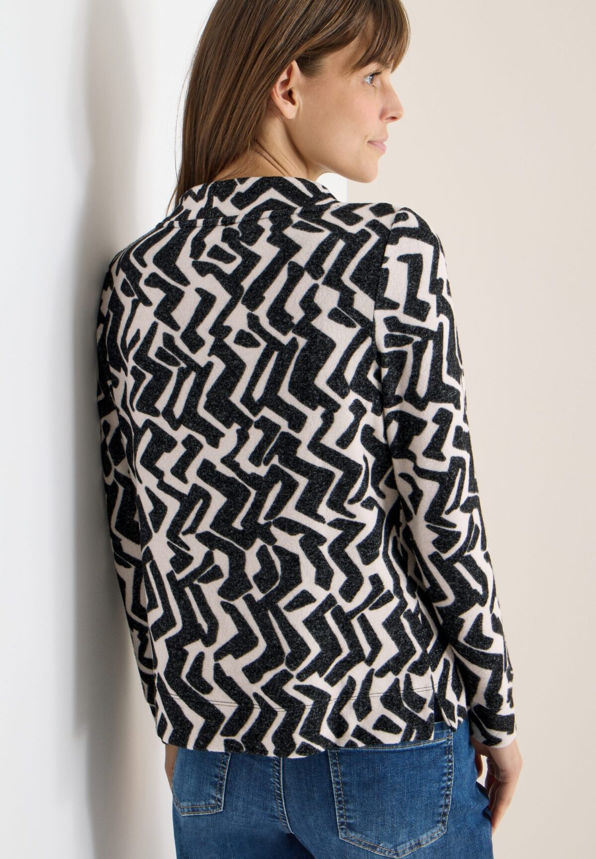 CECIL TOS Cosy AOP Funnel Neck – Bild 6
