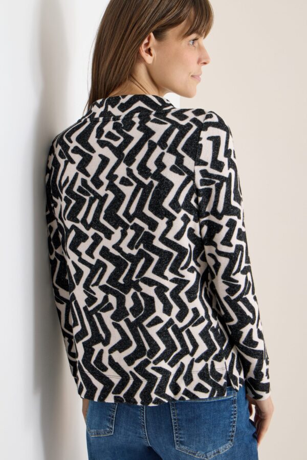 CECIL TOS Cosy AOP Funnel Neck – Bild 6