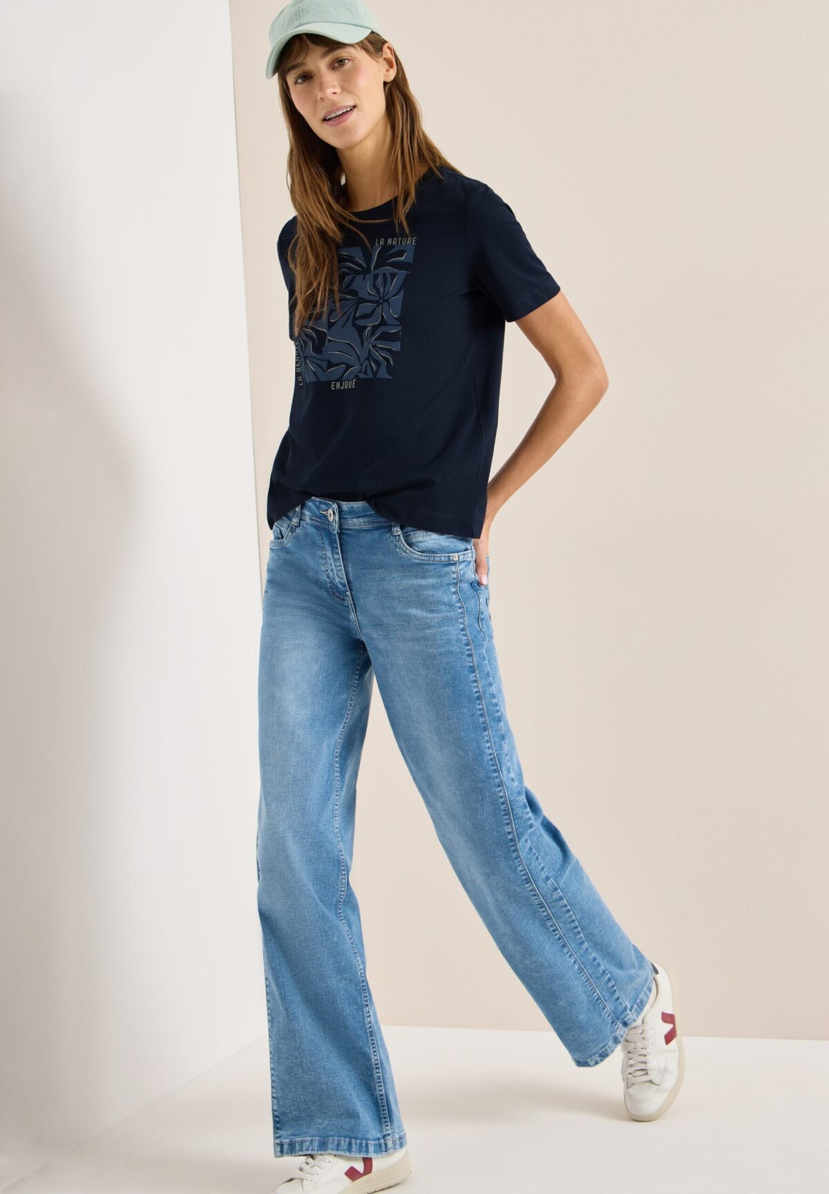CECIL TOS Flower FP Shirt – Bild 1